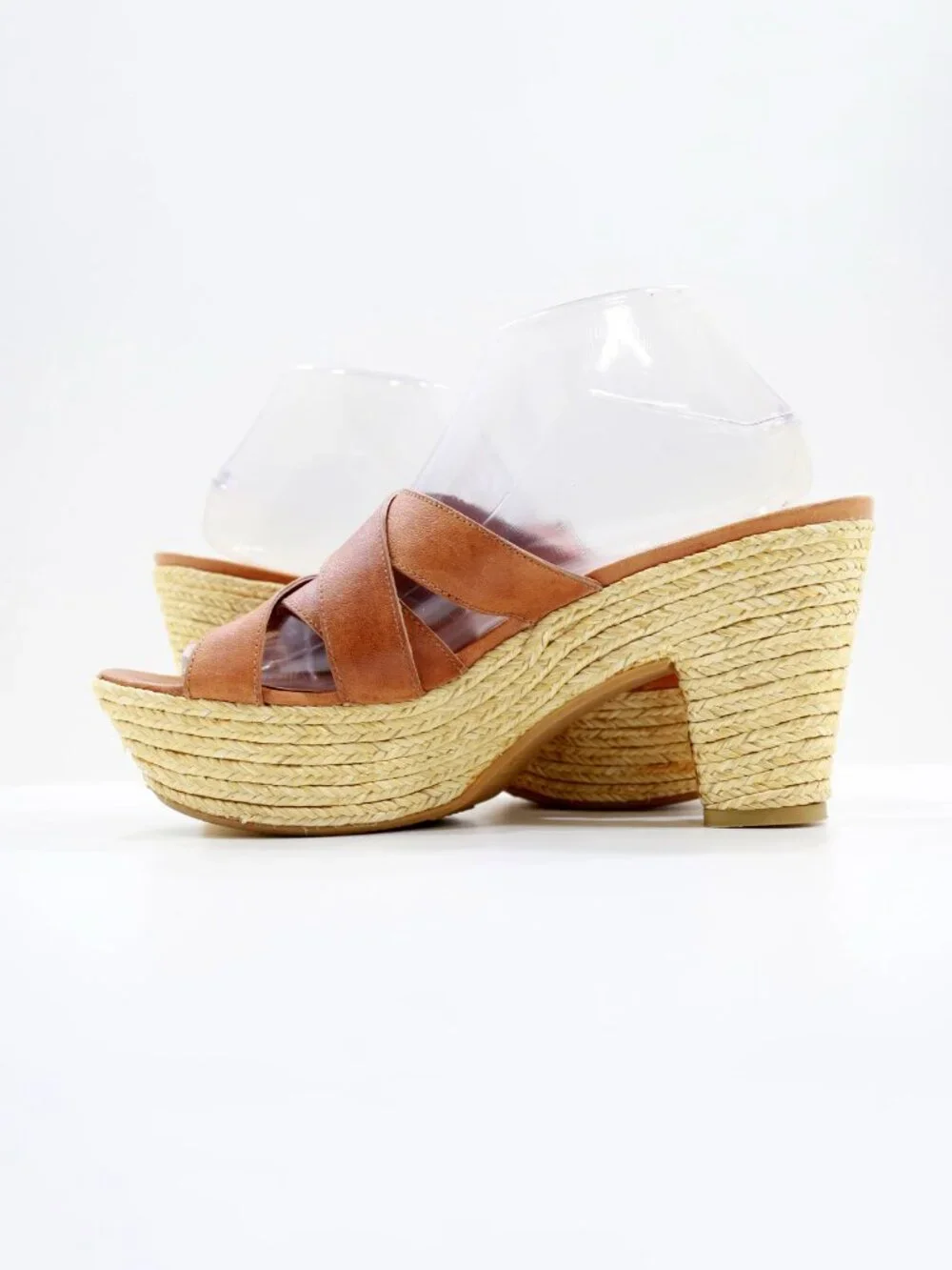 Stewart Weitzman Brown Leather Strappy 4